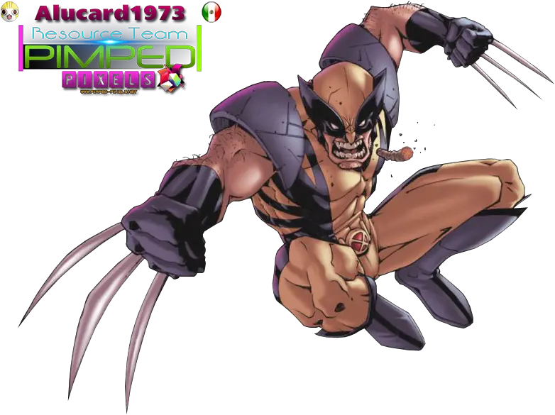  Png Cartoon Wolverine Png