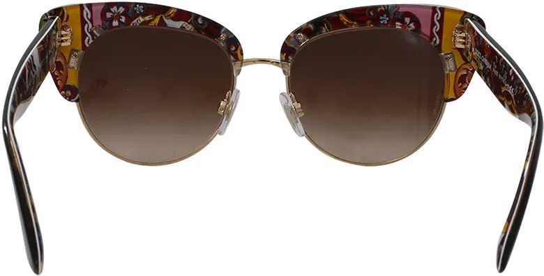 Havana Cat Eye Sunglasses Full Rim Png Cat Pupil Icon