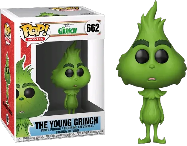 Funko Pop The Grinch Transparent Png Funko Pop The Grinch 2018 Grinch Png