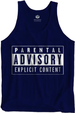  Parental Advisory Tank Top Active Tank Png Explicit Content Logo