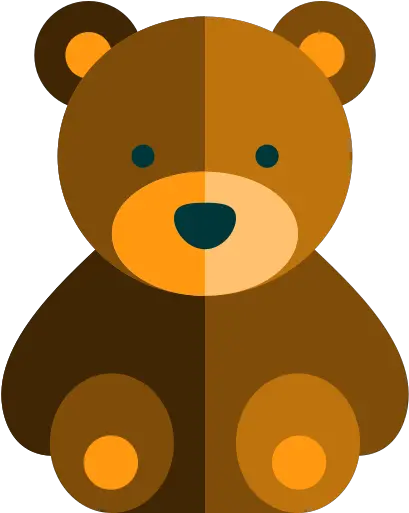  Bear Free Animals Icons Teddy Bear Flat Icon Png Teddy Bear Icon