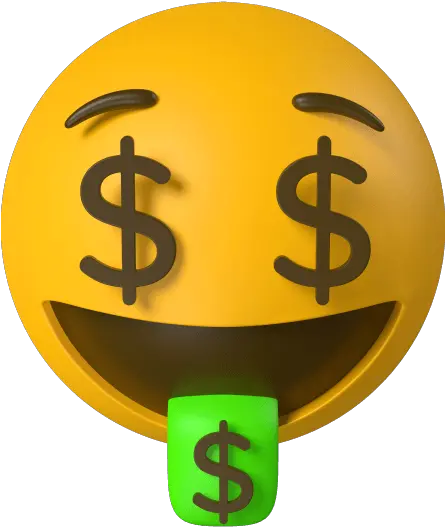  3d Emoji U2014 Premium Quality Illustrations Money Emoji 3d Png Emoji Icon Answers Level 51