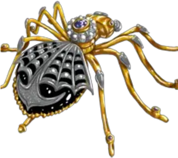  Black Widow Brooch By Faberge Pawn Stars The Game Wiki Pawn Stars Faberge Brooch Png Black Widow Spider Png