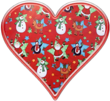  Download Hd Christmas Clipart Heart Christmas Hearts Clip Santa Claus Png Christmas Clip Art Png