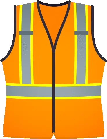  Safety Vest People Sticker Safety Vest People Joypixels Transparent Vest Gif Clipart Png Pink Icon Vest