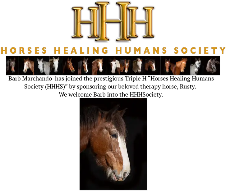  Hhh Society Mustang Horse Png Triple H Png