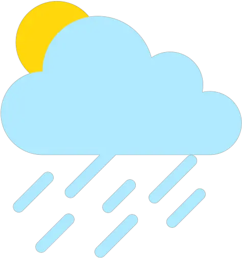  Sun Behind Rain Cloud Emoji Nube Emoji Lluvia Png Rain Cloud Transparent