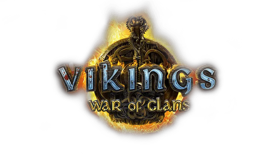  Download Vikings War Of Clans Graphic Design Png Clash Of Clans Logo