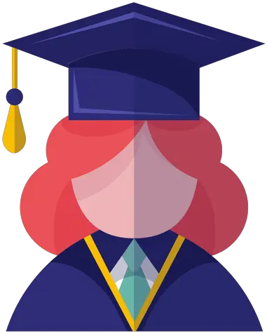  Female Graduate Avatar Icon Graduado Icono Png Graduation Icon Png