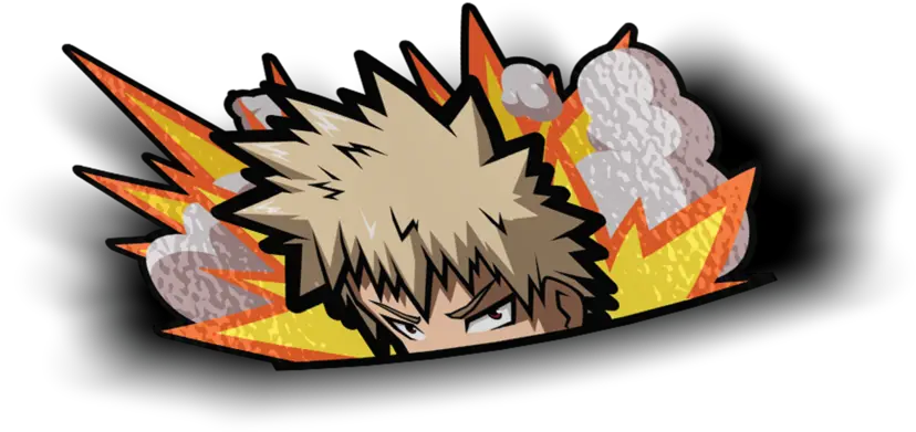  Bakugou Peeker Sticker Language Png Bakugou Png