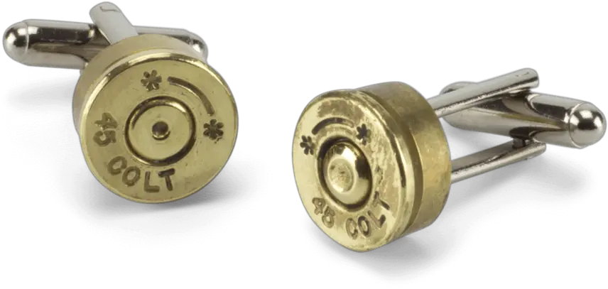  Reclaimed Bullet Shell Cufflinks Solid Png Bullet Shells Png