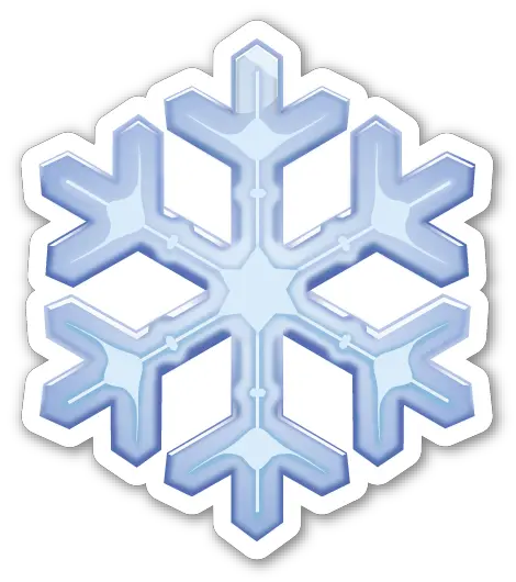  Emoji Stickers Snowflake Emoji Png Snowflake Emoji Png