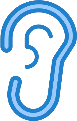  Ear Ear Icon Blue Png Ear Icon Png