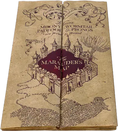  Download Hd Marauders Map Footprints Png Harry Potter Harry Potter Map Marauders Png Footprints Png