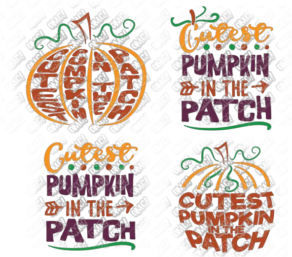  Cutest Pumpkin In The Patch Svgdxfpngjpgeps Scalable Silhouette Cutest Pumpkin In The Patch Svg Free Png Pumpkin Vector Png