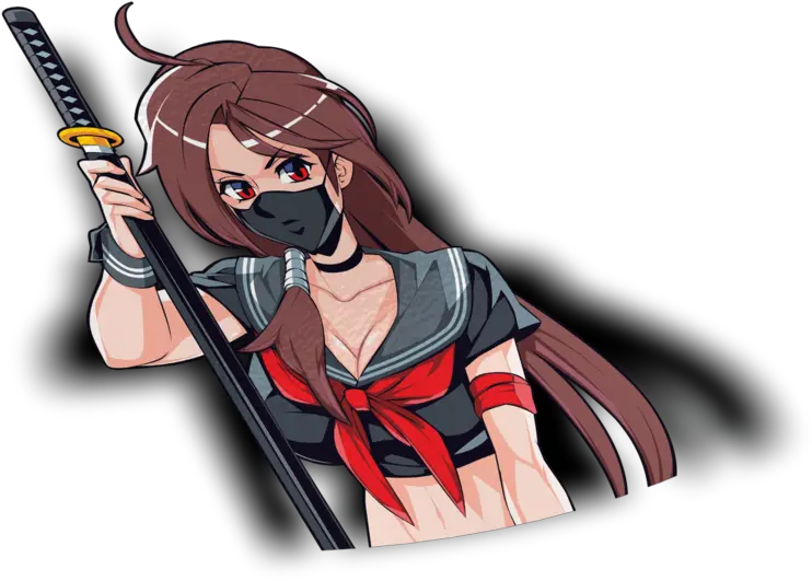  Oc Asuka Peeker Sticker Fictional Character Png Asuka Transparent