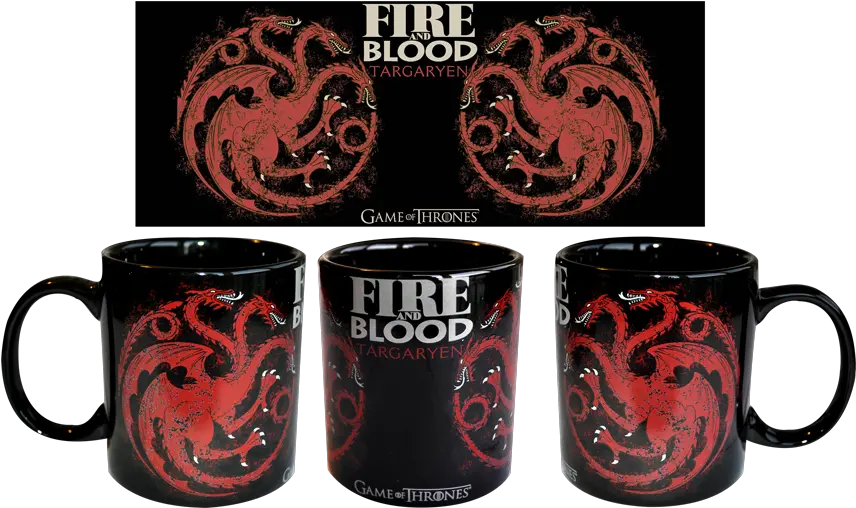  Game Of Thrones Targeryen Mug Mug Png Targaryen Sigil Png