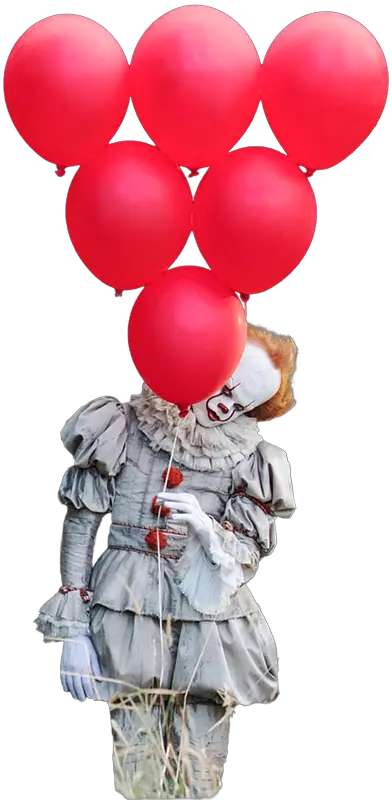  Balloons Transparent Pennywise Balloon Transparent Penny Transparent Background Pennywise Png Balloons Transparent