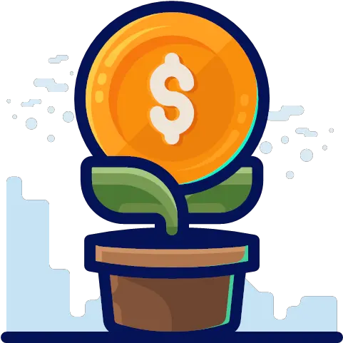  Finance Money Growth Business Plant Icon Free Business Png Plant Icon Png