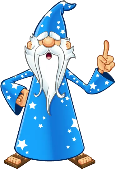  Blue Old Wizard Wizard Merlin Cartoon Transparent Wizard Merlin Cartoon Png Wizard Transparent