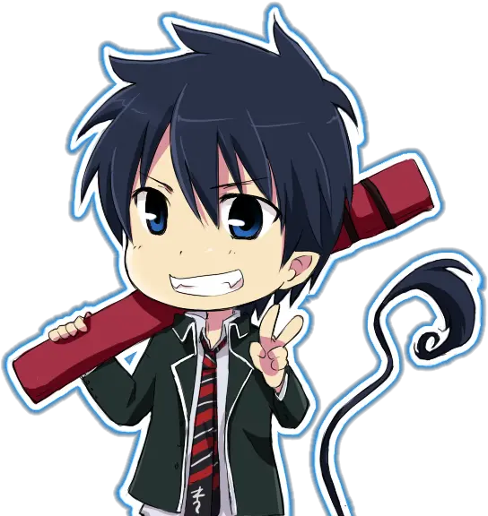  Rin Okumura Rin Blue Exorcist Png Rin Okumura Png