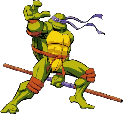  Donatello Ninja Turtle Teenage Mutant Ninja Turtles Ninja Turtles Donatello Cartoon Png Turtle Transparent Background