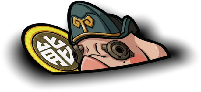  Roadhog Baejie Peeker Sticker Illustration Png Roadhog Png