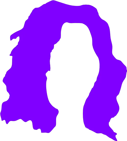  Download Hd Clown Wig Cliparts Purple Wig Clipart Png Clown Wig Png