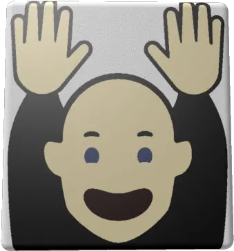  Hands Up Tool Bug Fix Roblox Man Raising Both Hands Emoji Png Hands Up Png