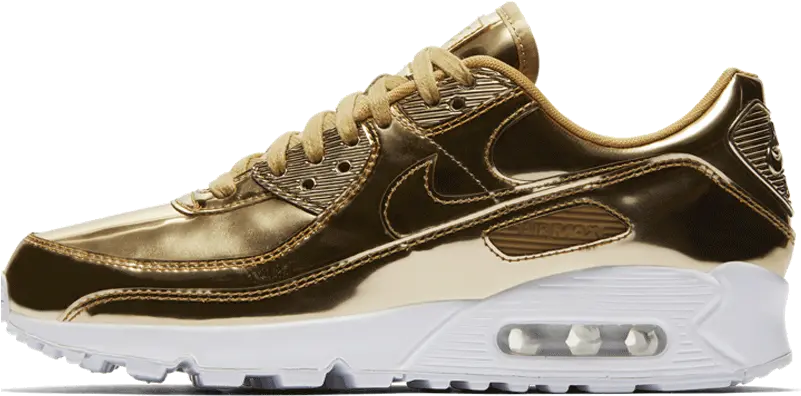  Nike Air Max 90 Sp Air Max 90 Metallic Gold M Png Adidas Boost Icon 2 White And Gold