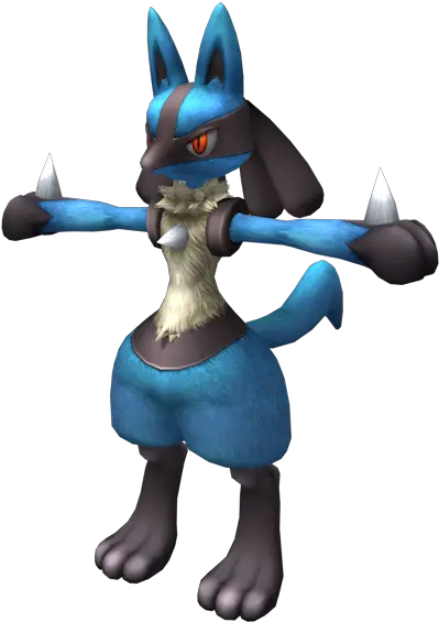  Wii Super Smash Bros Brawl Characters Png Lucario Png