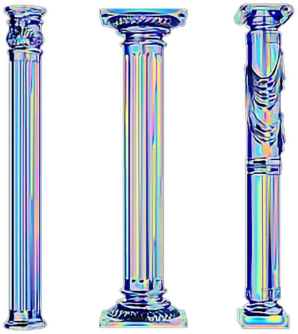  Png Transparent Sticker Overlay Aesthetic Tumblr Greek Columns Png Snowflake Overlay Png