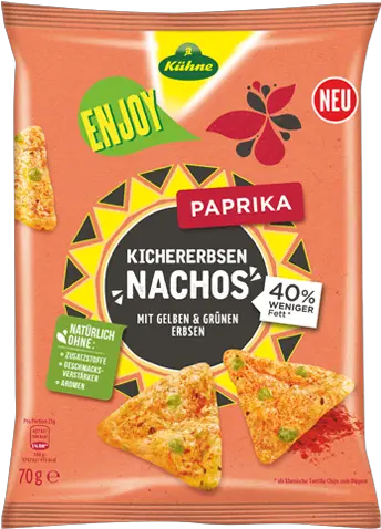  Enjoy Chickpeas Nachos Paprika Kühne U2013 Made With Love Kühne Enjoy Kichererbsen Nachos Png Nachos Png