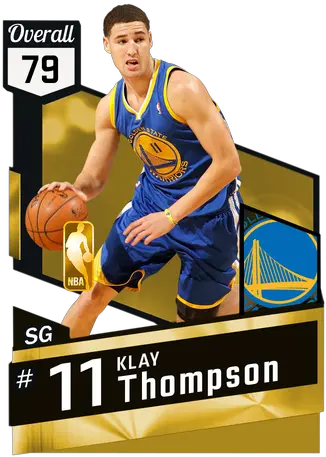  Klay Thompson Nba 2k17 Custom Card 2kmtcentral Dwight Howard 2k Card Png Klay Thompson Png