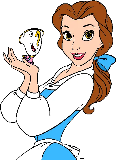  Disney Princesses Clipart Free Download Belle Coloring Pages Printable Png Disney Clipart Transparent Background