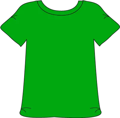  T Shirt Blank Shirt Clipart Kid 2 Clipartingcom Green T Shirt Cartoon Png Blank Tshirt Png