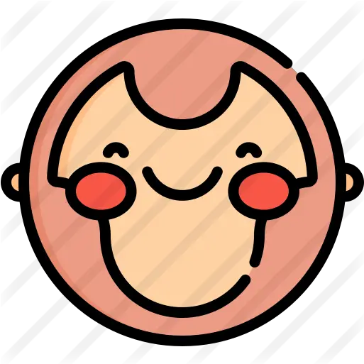  Blushing Free Smileys Icons Icon Png Peach Emoji Png