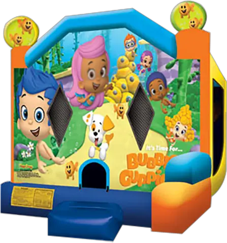  Jolly Ju0027s Bounce House Rentals And Slides For Parties In Bubble Guppies Bounce House Png Bubble Guppies Png