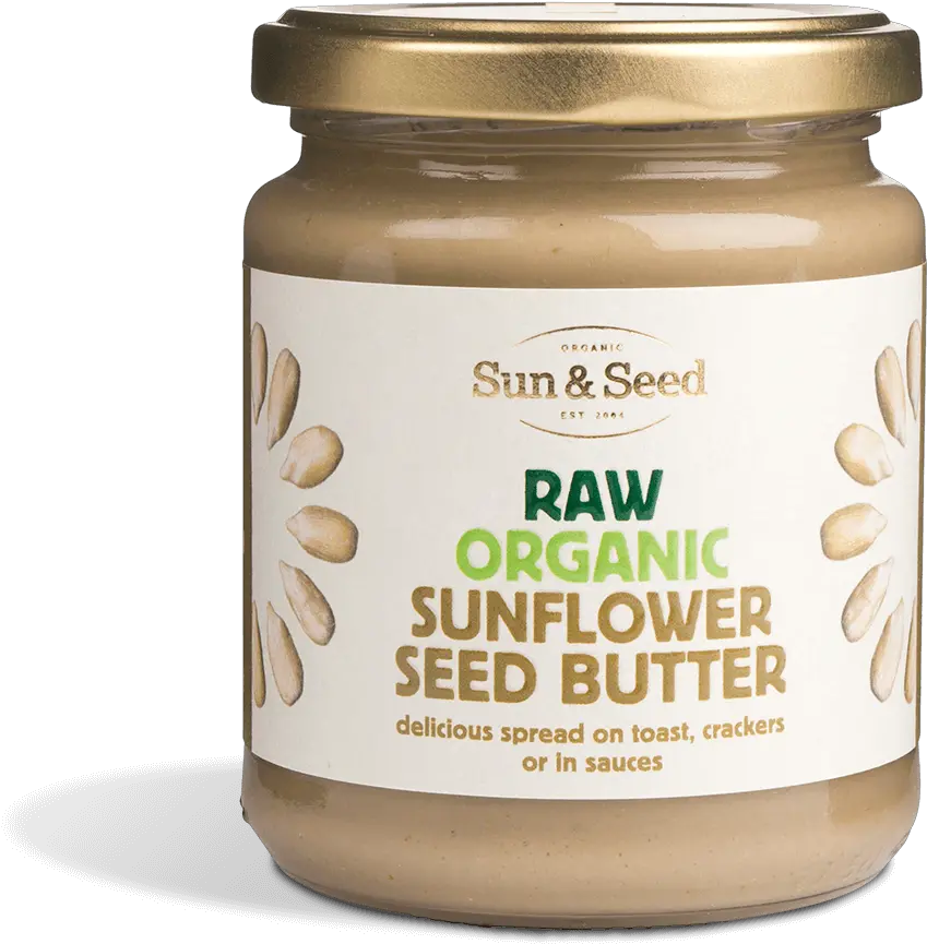  Organic Sunflower Seed Butter 250g U2014 Sun U0026 Raw Sunflower Seed Butter Png Butter Png