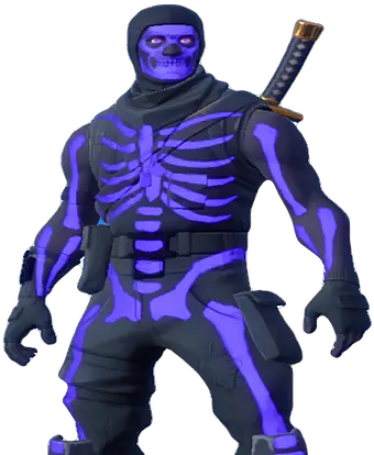  Skin Skull Trooper Will Be Purple Action Figure Png Skull Trooper Png