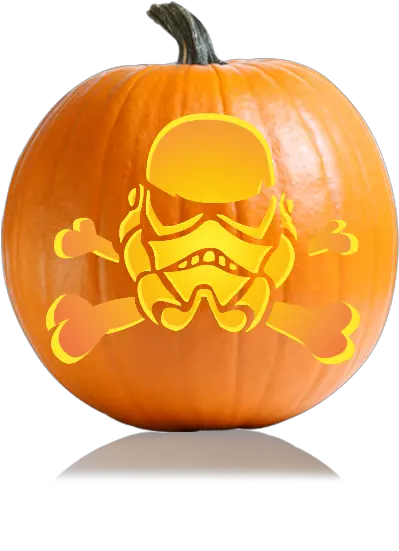  Storm Trooper Skull Crossbones Stencil Scary Pumpkin Scary Pumpkin Carving Stencils Png Scary Pumpkin Png