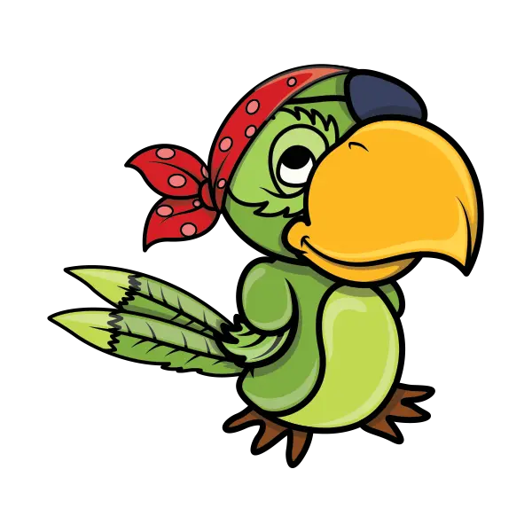  Parrot Clipart Pirate Hat Pirate Treasure Cartoon Perroquet Pirate Dessin Facile Png Pirate Hat Transparent