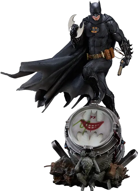  Iron Studios Dc Batman Black Edition 13 Statue U2013 Toyslife Iron Studios Ivan Reis Batman Png Dc Icon Statues