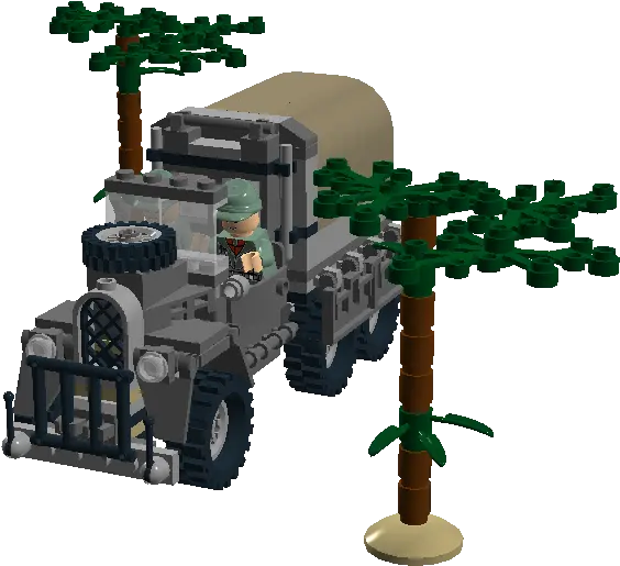  Indiana Jones Truck Lego Licensed Eurobricks Forums Tree Png Indiana Jones Png