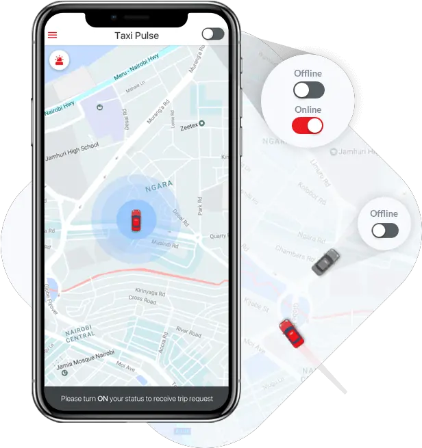  Taxi Driver App Dispatch Solution Pulse Dot Png Uber Driver App Icon