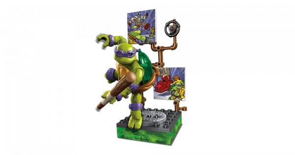  Teenage Mutant Ninja Turtles Sets Mega Construx Classic Ninja Turtle Hd Png Ninja Turtle Logo