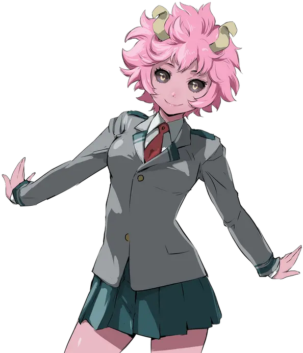  What Are Your Top 5 Favorite Waifu Or Husbando Anime Mina My Hero Academia Girls Png Mina Ashido Icon