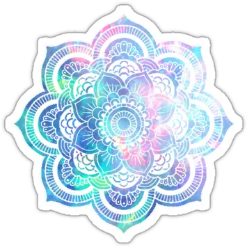  Download Tumblr Pinterest Watercolor Colorful Colours Mandala Clip Art Black And White Png Pinterest Png