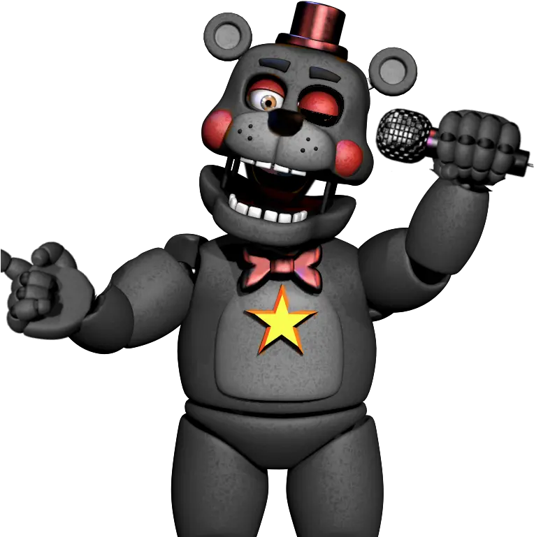  Here Is Your Lefty Version 2 Be Quiet Now Download 800800 Lefty In Rockstar Freddy Pose Png Fnaf 2 App Icon