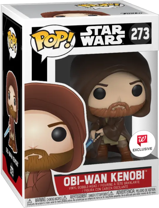  Details About Funko Pop Star Wars Prequels Obi Wan Kenobi 273 Walgreens Exclusive O Be Wan Kenobi Funko Pop Png Obi Wan Kenobi Png